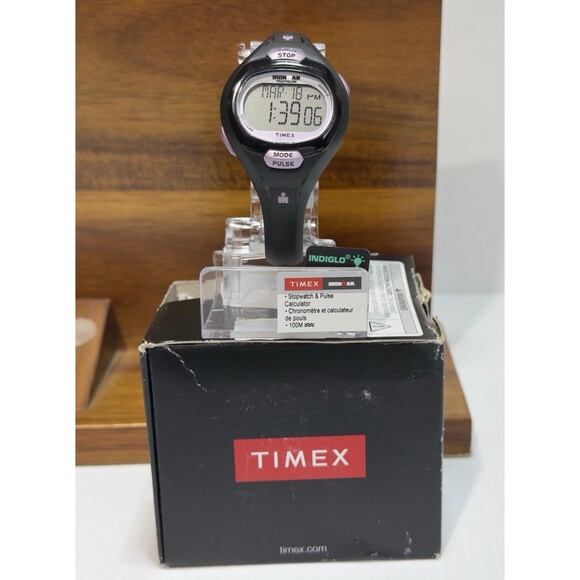 Timex Ironman Triathlon T5K187 Indiglo Quartz Digital Women's Watch - Picture 9 of 11
